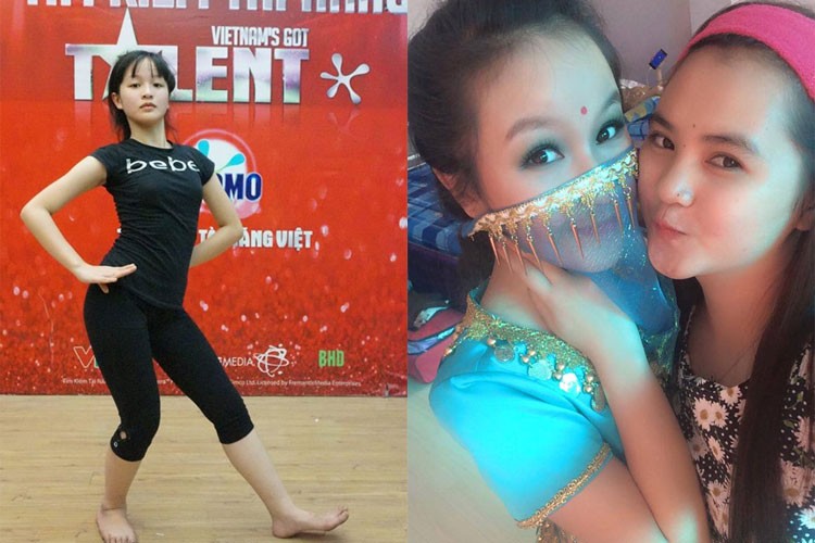 Nhan sac nhu hoa hau cua hot girl Vietnams Got Talent-Hinh-5